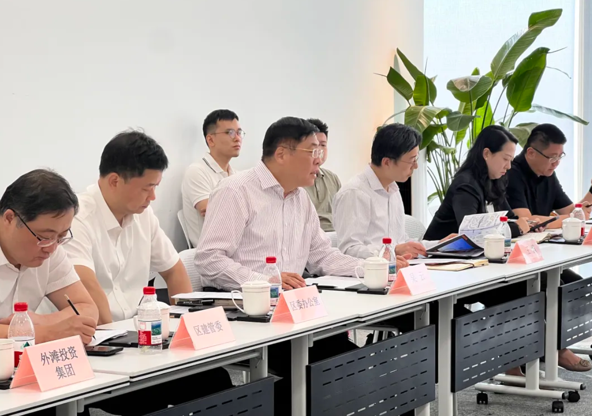 黄浦区委主要领导调研上海东升国际
外滩中心：加快项目建设及招商运营，打造产业集聚标杆